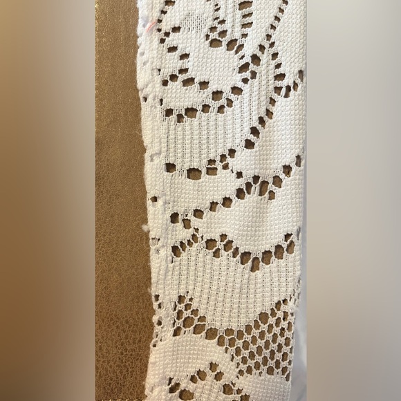 Lilly Pulitzer Parigi Maxi Dress Resort White Bungalow Blossom Lace Large - Picture 4 of 6